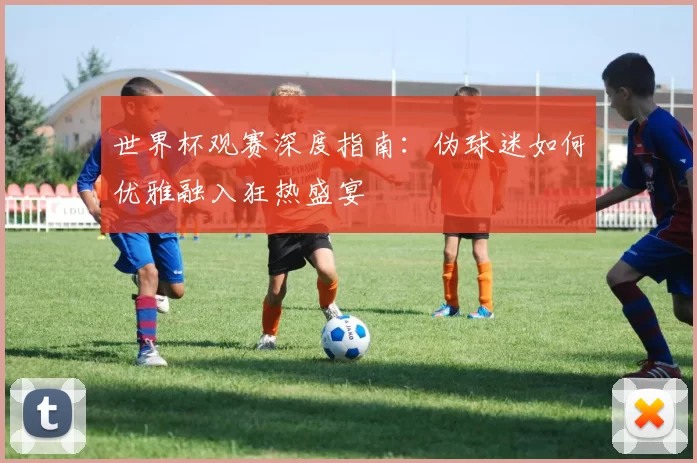 世界杯观赛深度指南:伪球迷如何优雅融入狂热盛宴