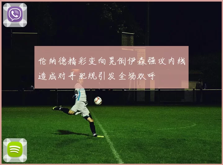 伦纳德精彩变向晃倒伊森强攻内线造成对手犯规引发全场欢呼