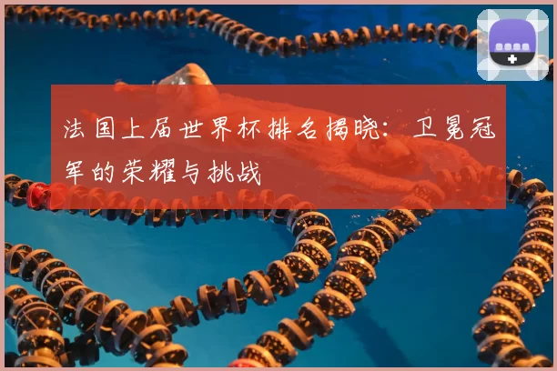 法国上届世界杯排名揭晓：卫冕冠军的荣耀与挑战