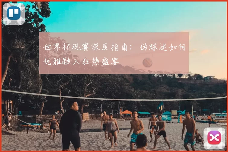 世界杯观赛深度指南：伪球迷如何优雅融入狂热盛宴