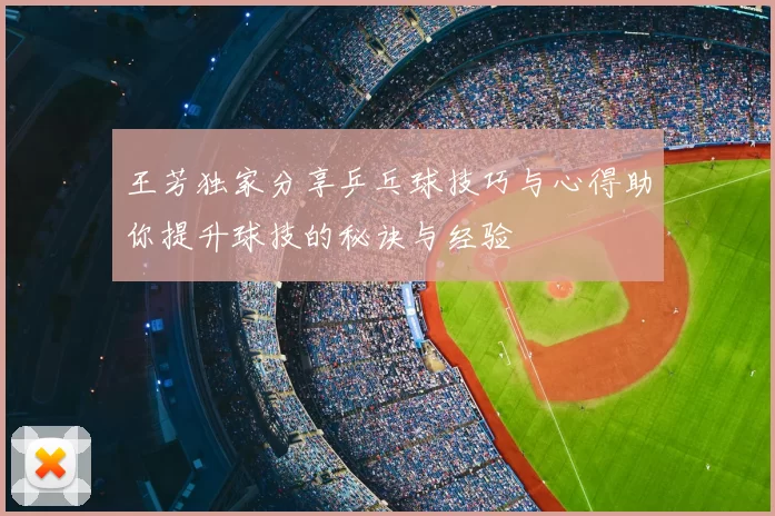 王芳独家分享乒乓球技巧与心得助你提升球技的秘诀与经验